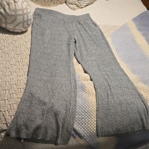 Sweet Romeo Heather Gray Knit Pants